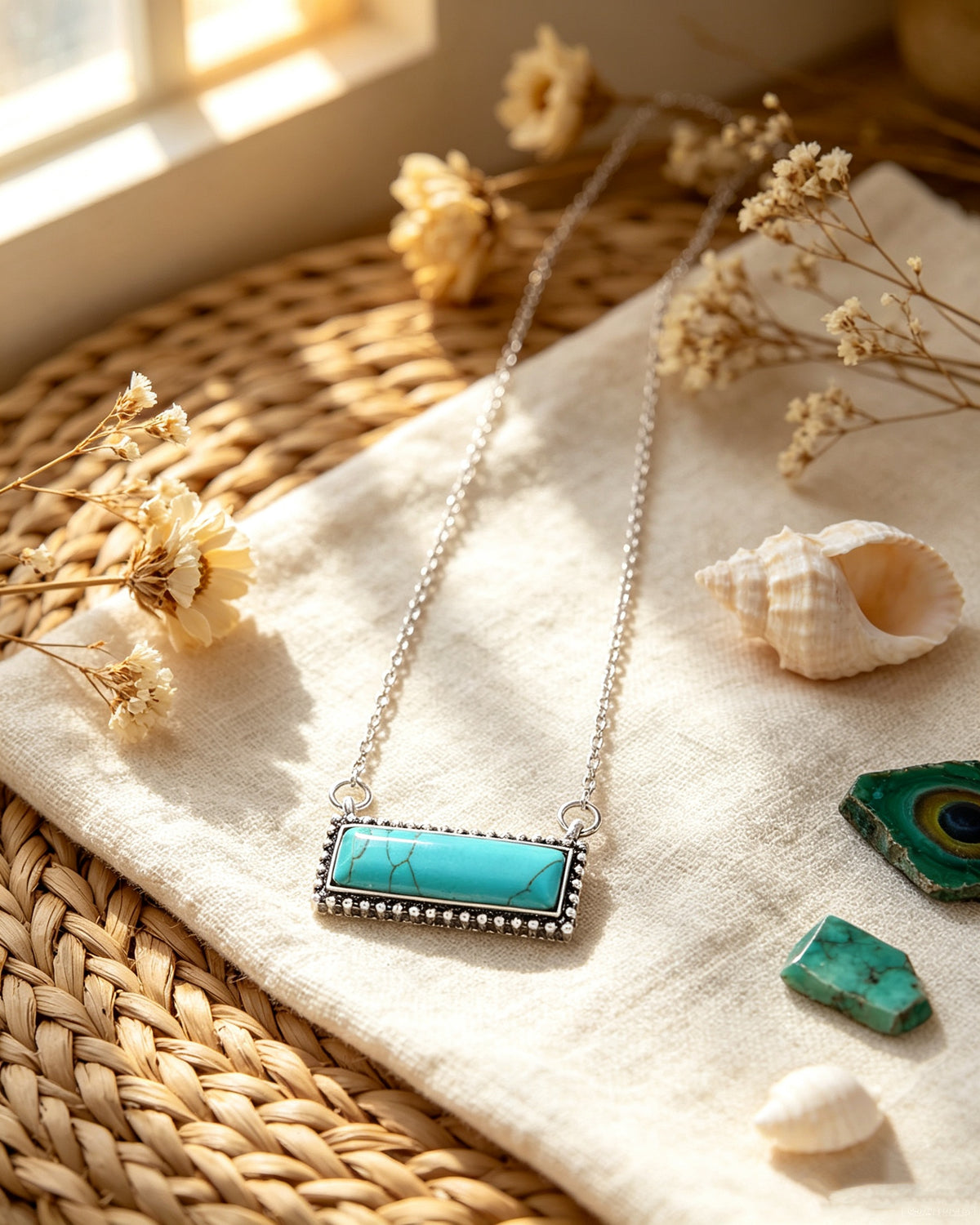Large Jadeite Pendant Necklace