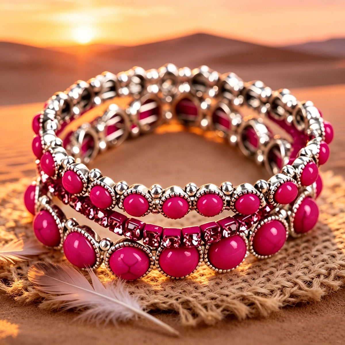Bohemian Style Turquoise Bracelet