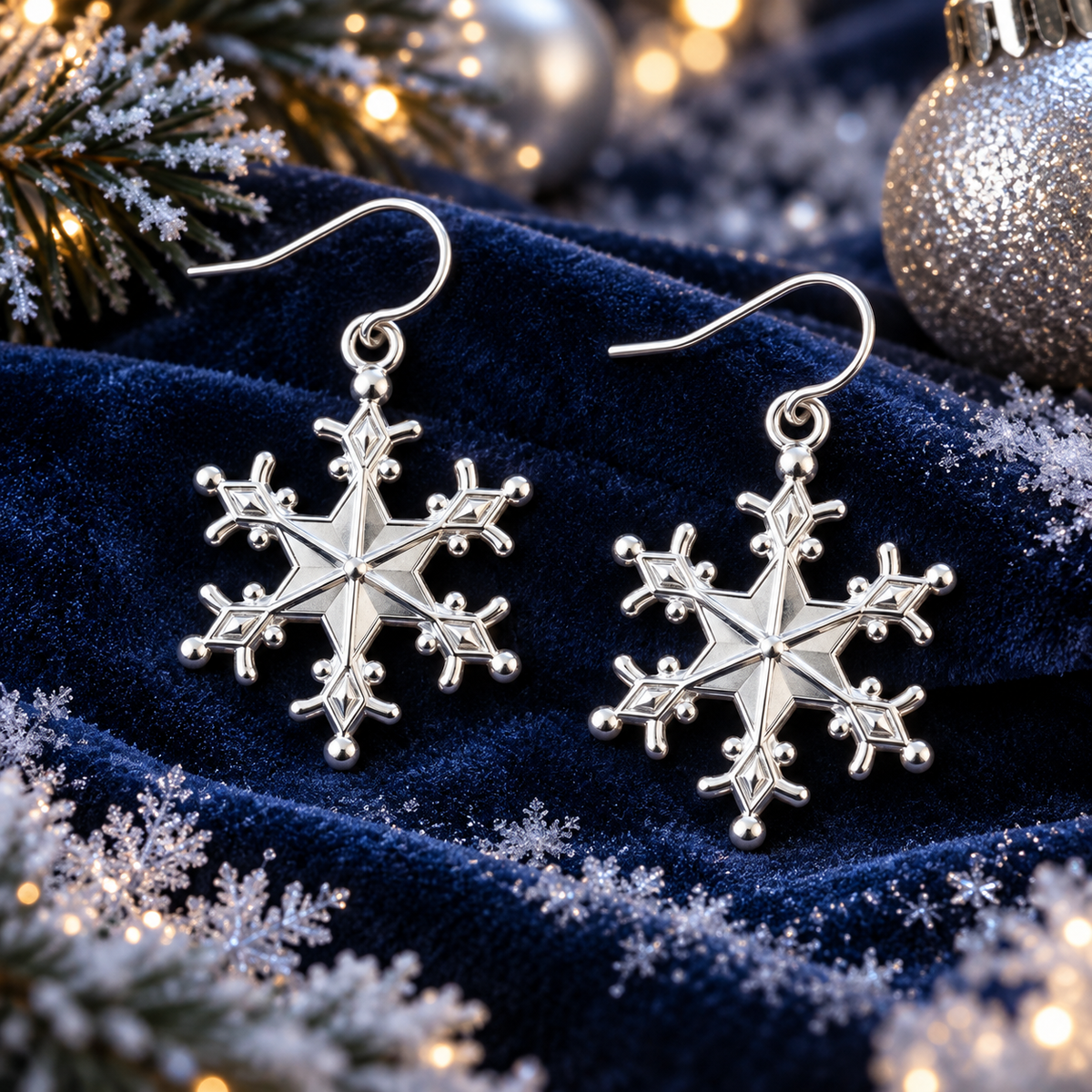 Christmas Gift - Snowflake Creative Earrings