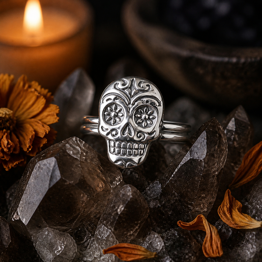 【New Product】Retro Halloween Skull Ring