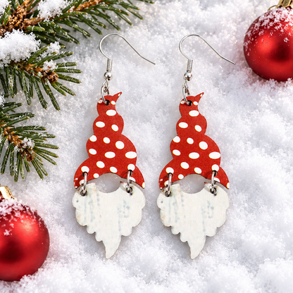 Simple Bohemian Christmas Earrings