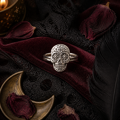 【New Product】Retro Halloween Skull Ring
