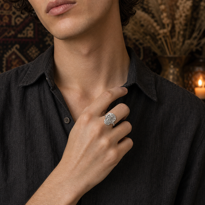 【New Product】Retro Halloween Skull Ring