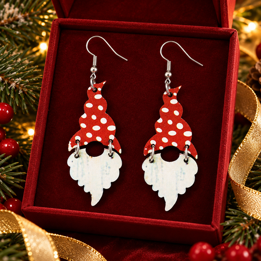 Simple Bohemian Christmas Earrings