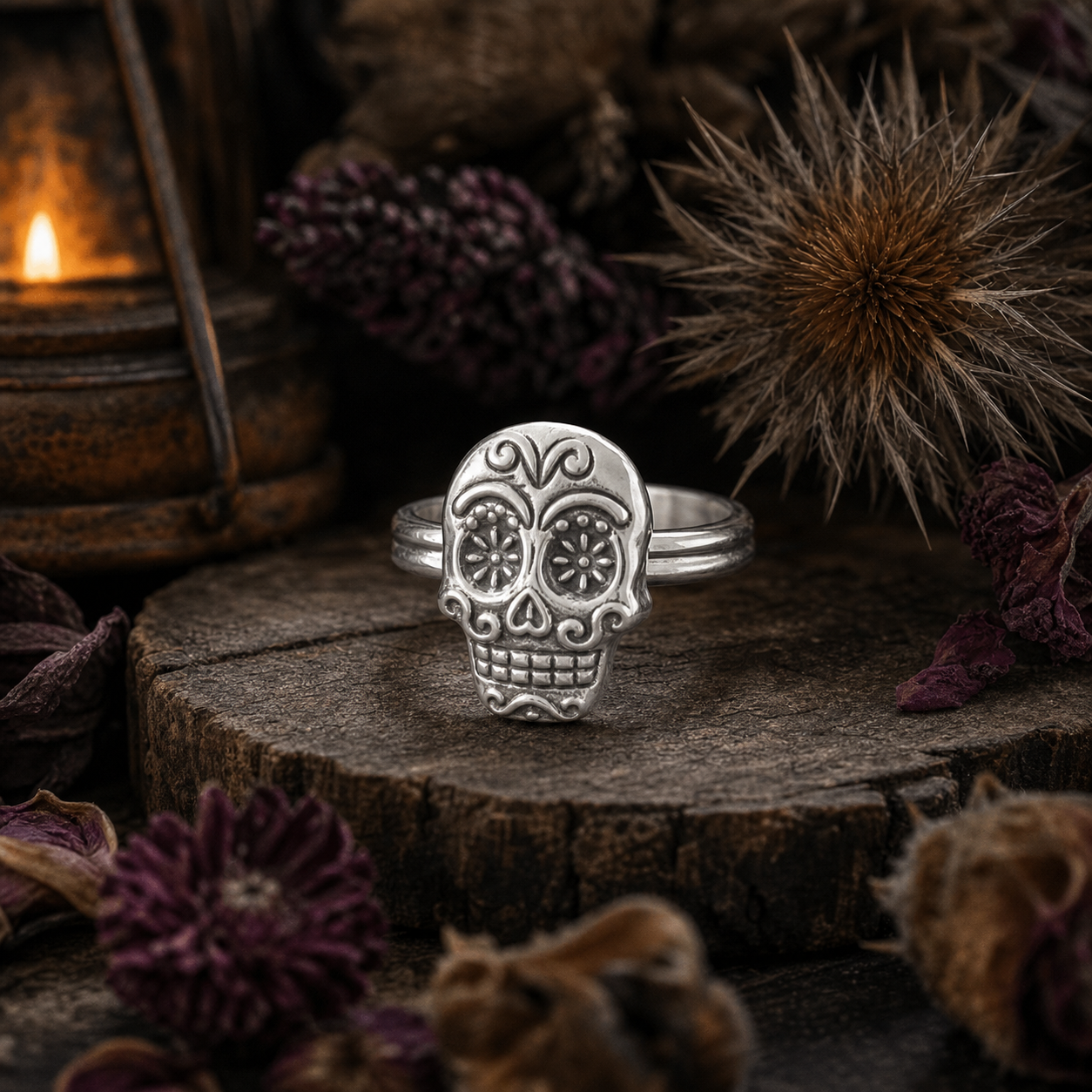 【New Product】Retro Halloween Skull Ring