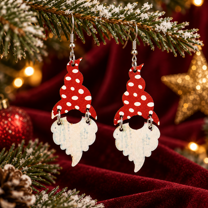 Simple Bohemian Christmas Earrings