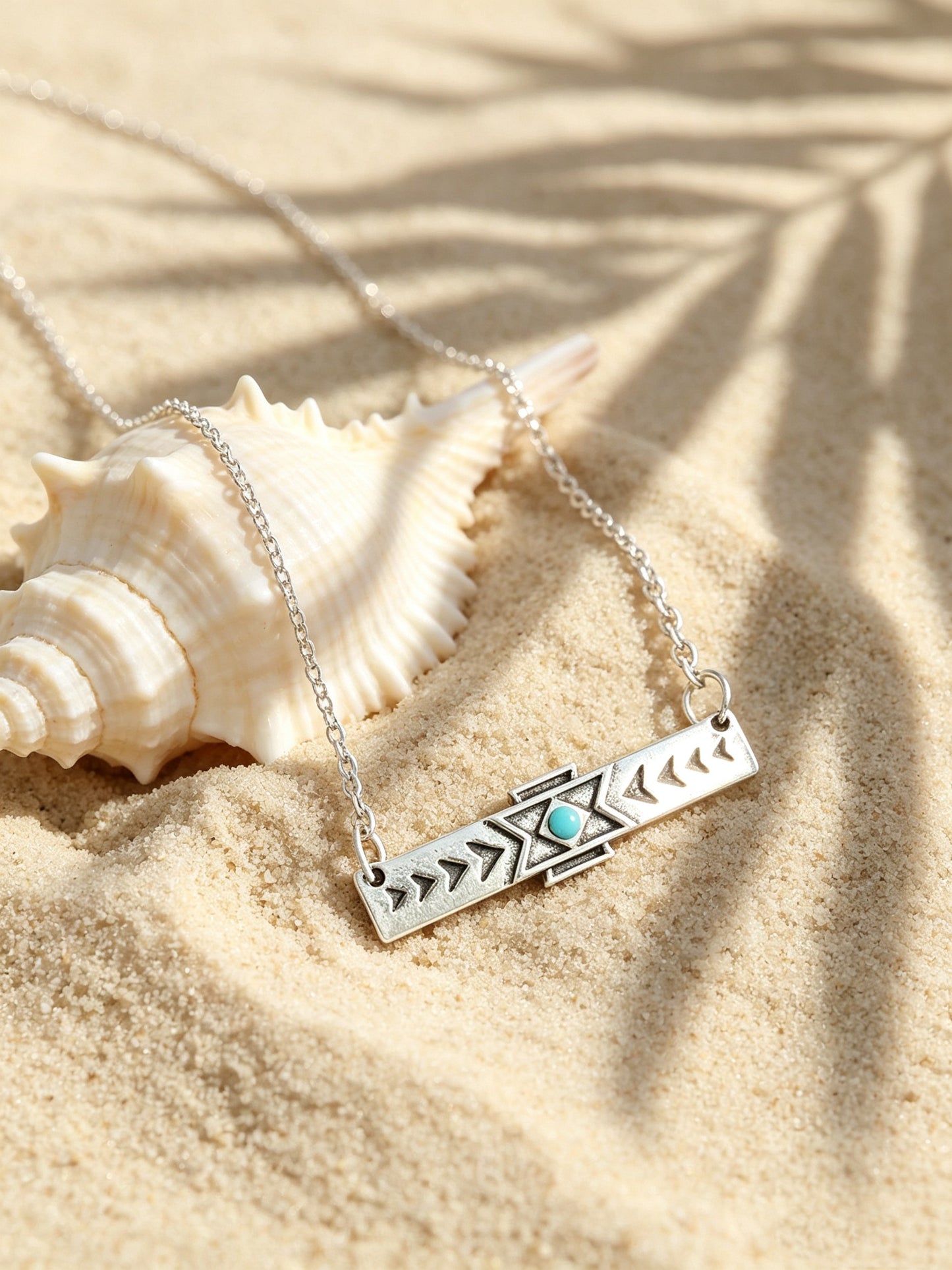 Single Arrow Pendant Necklace