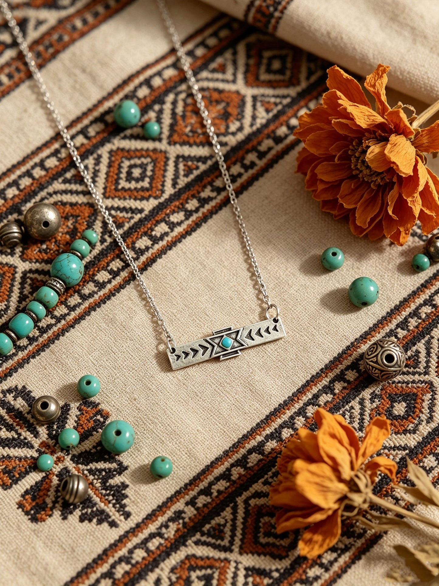 Single Arrow Pendant Necklace