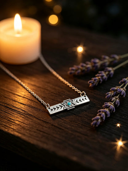 Single Arrow Pendant Necklace