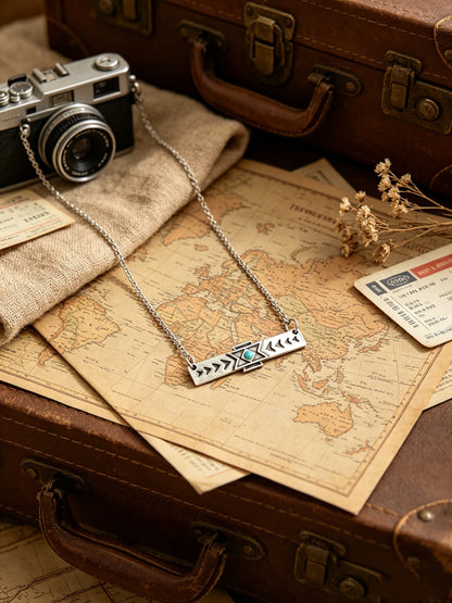 Single Arrow Pendant Necklace