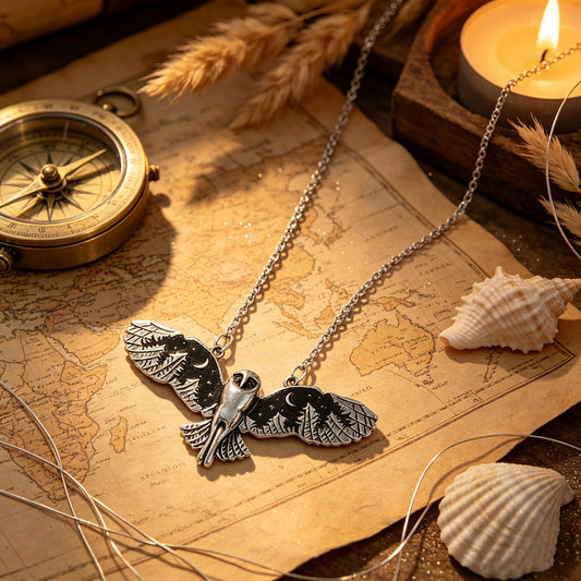 Retro Owl Necklace