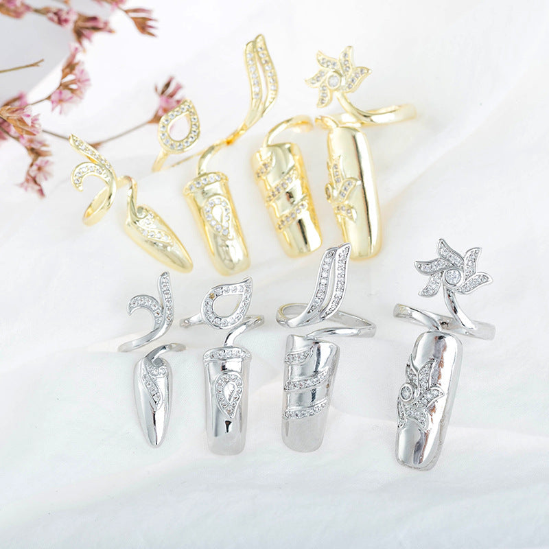 Stylish Creative Open Ring / Nail Ring