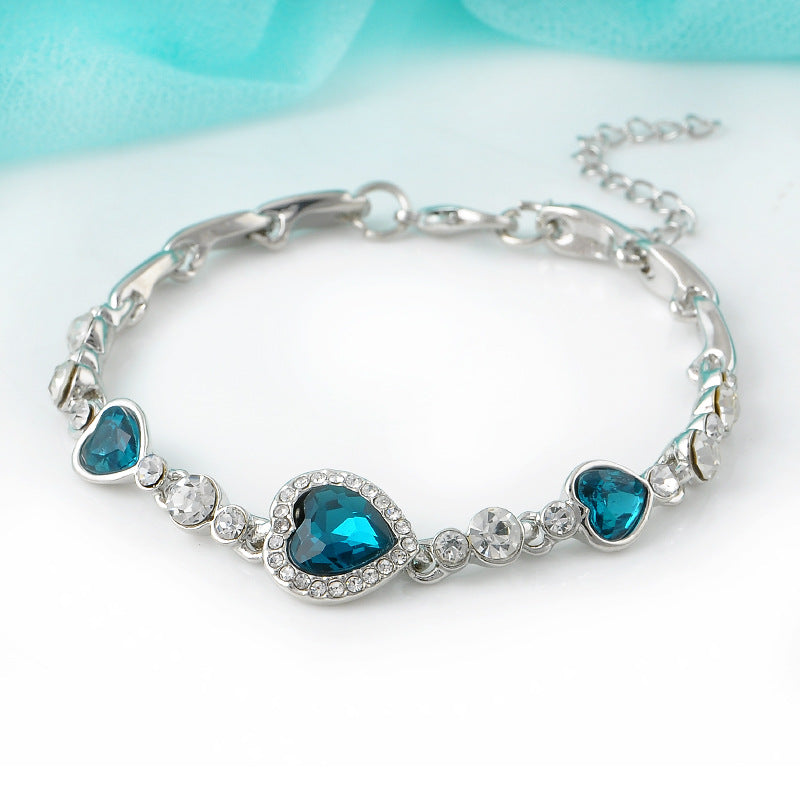 Creative Constellation Ocean Heart Bracelet