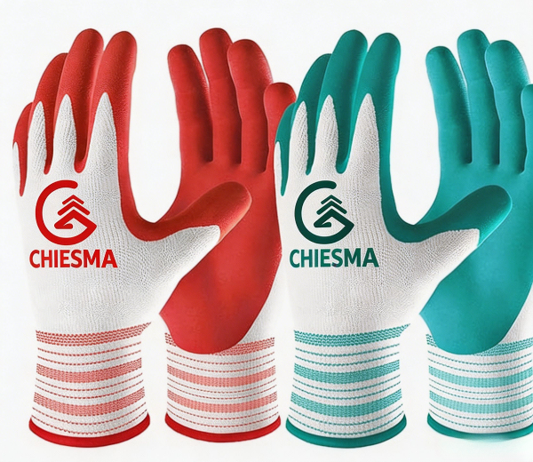 CHIESMA Heavy Duty Puncture Resistant Garden Gloves Waterproof Breathable for Gardening Yard Work Pruning Digging