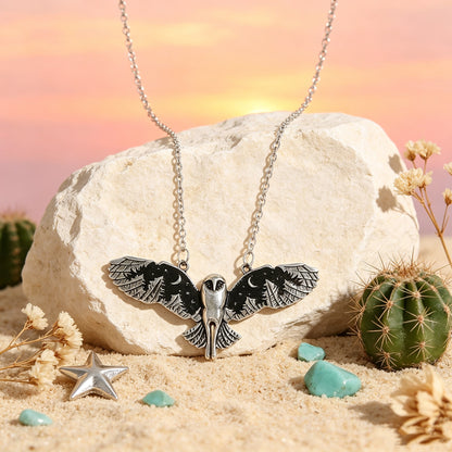 Retro Owl Necklace