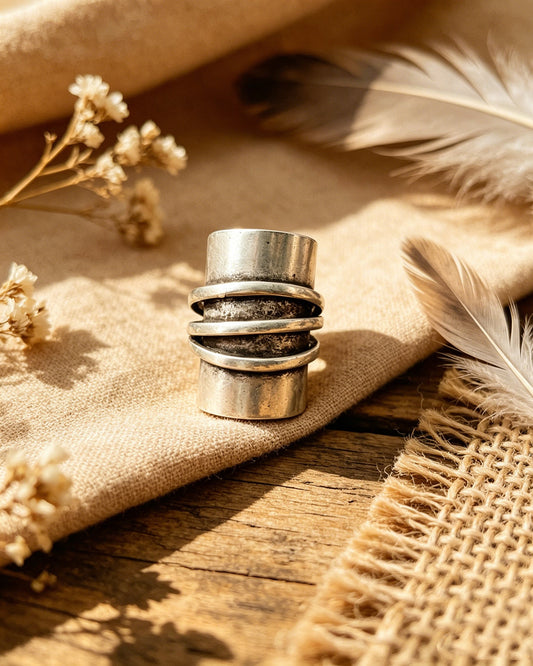 Exaggerated Circle Statement Ring