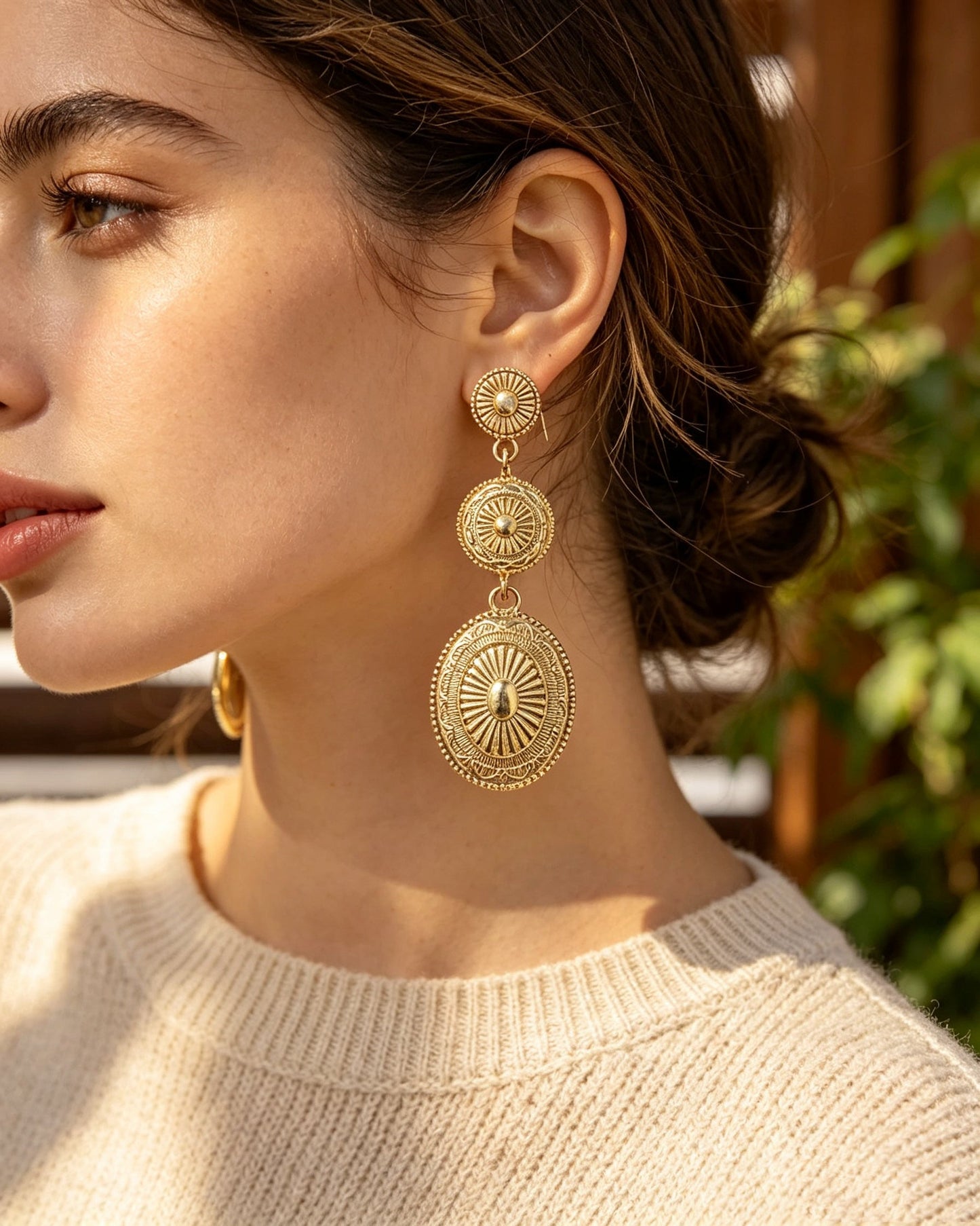 Retro Bohemian Pattern Earrings