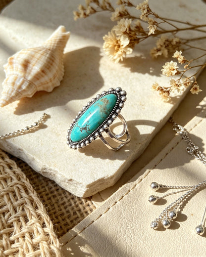 Oval Turquoise Ring
