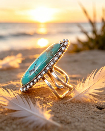 Oval Turquoise Ring