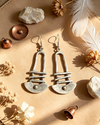 Staircase Geometric Earrings