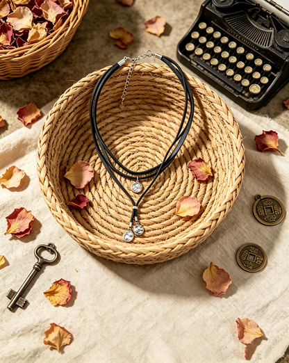 Simple Velvet Ribbon Necklace