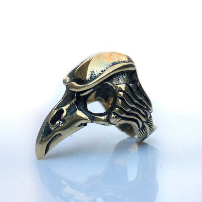 【Halloween Decorations】Crow Skull 3D Ring
