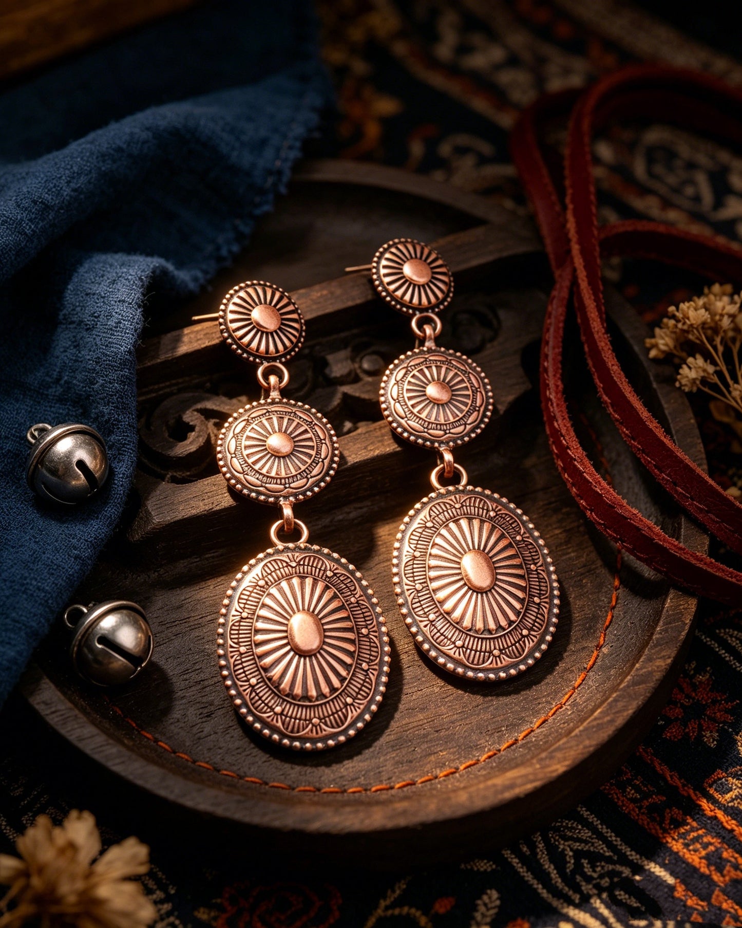 Retro Bohemian Pattern Earrings