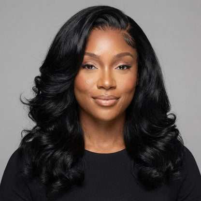 Chiesma Layered Loose Wave Glueless HD Lace Wig – Pre-Styled Ready-to-Wear