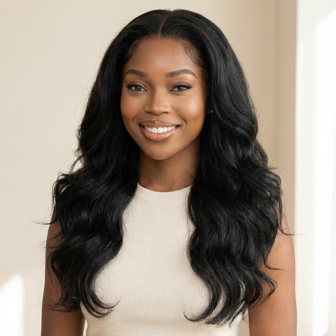 Chiesma Layered Loose Wave Glueless HD Lace Wig – Pre-Styled Ready-to-Wear