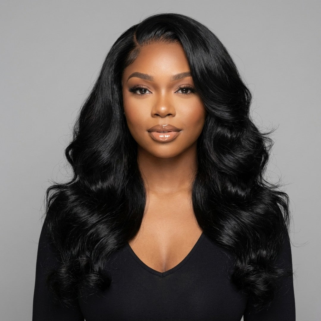 Chiesma Layered Loose Wave Glueless HD Lace Wig – Pre-Styled Ready-to-Wear