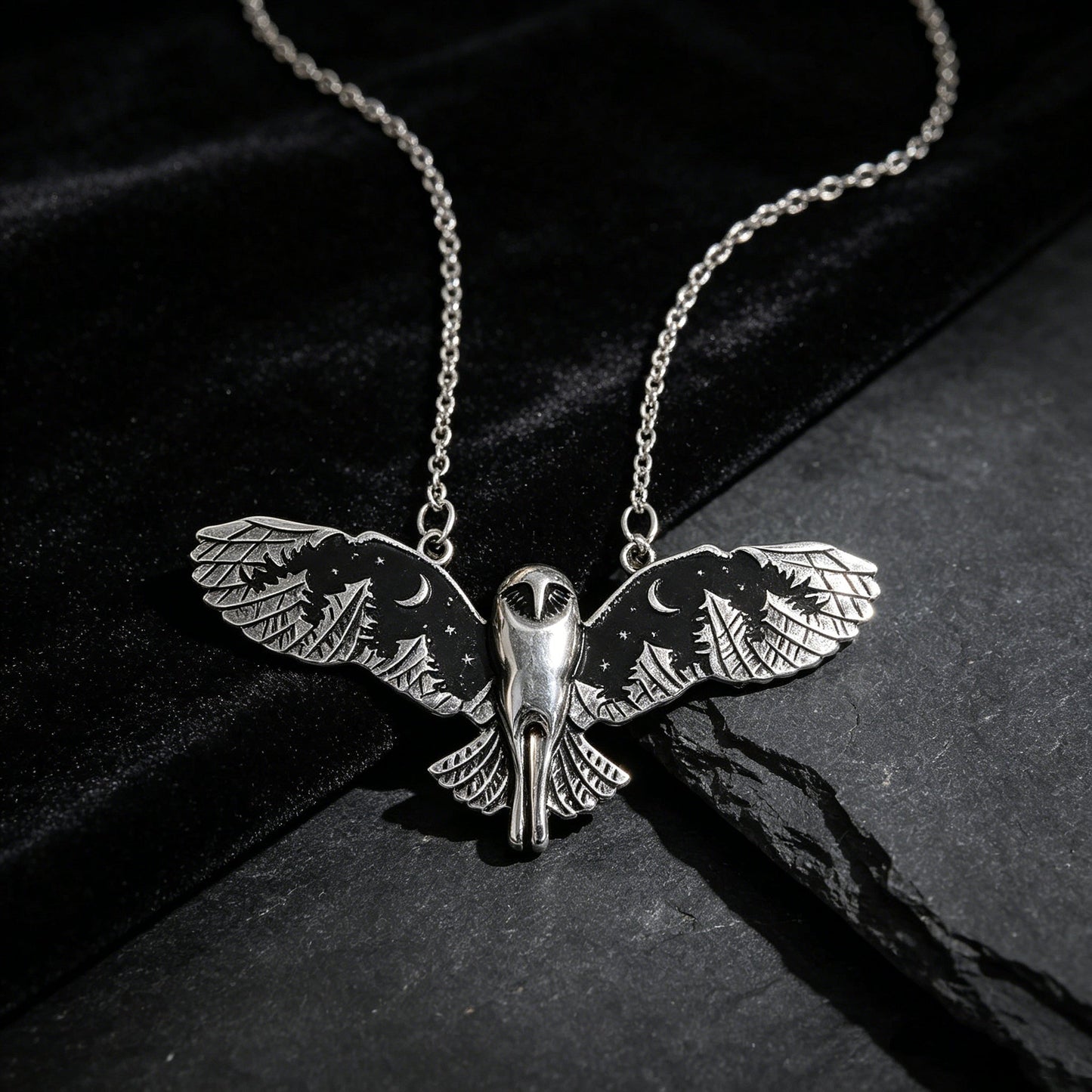 Retro Owl Necklace