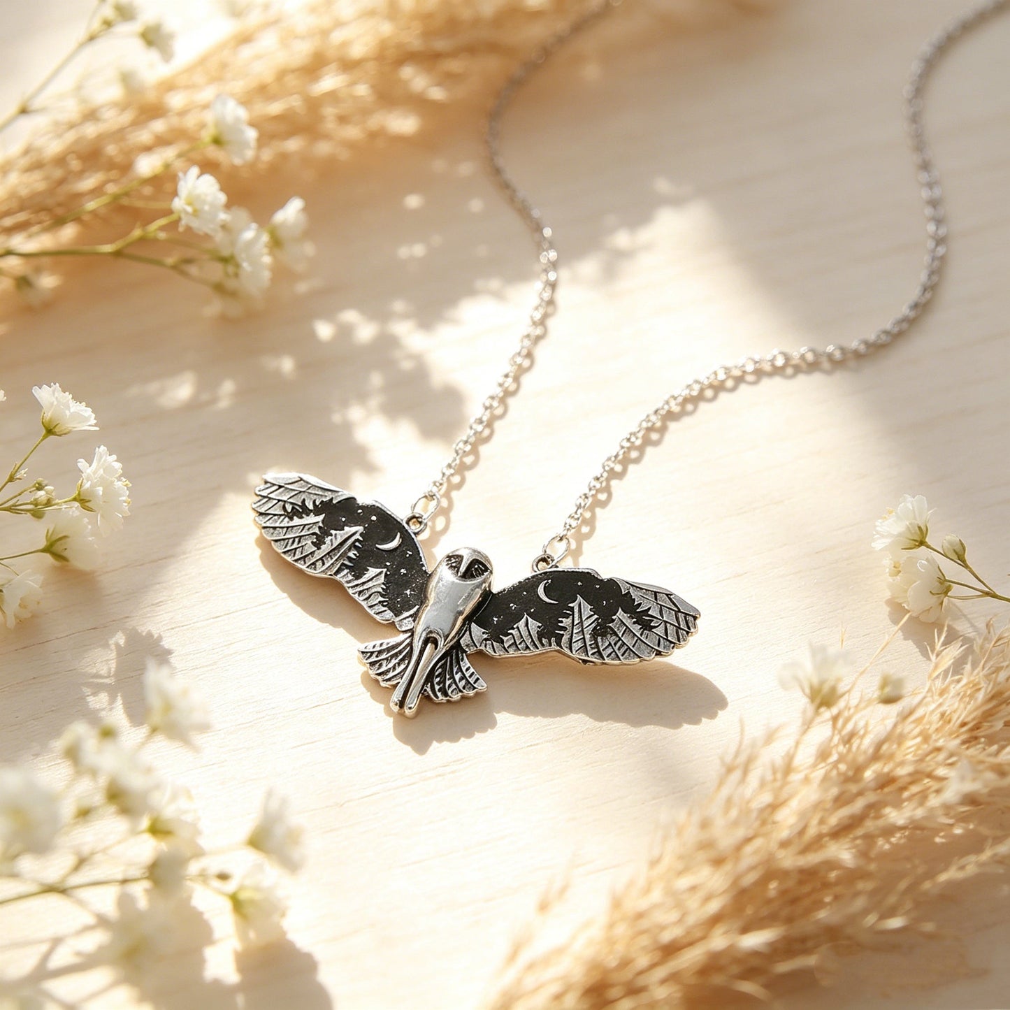 Retro Owl Necklace