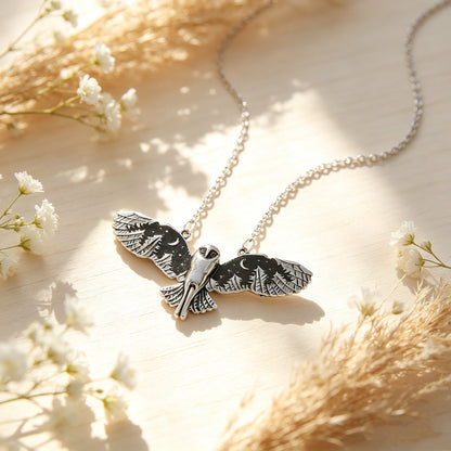 Retro Owl Necklace