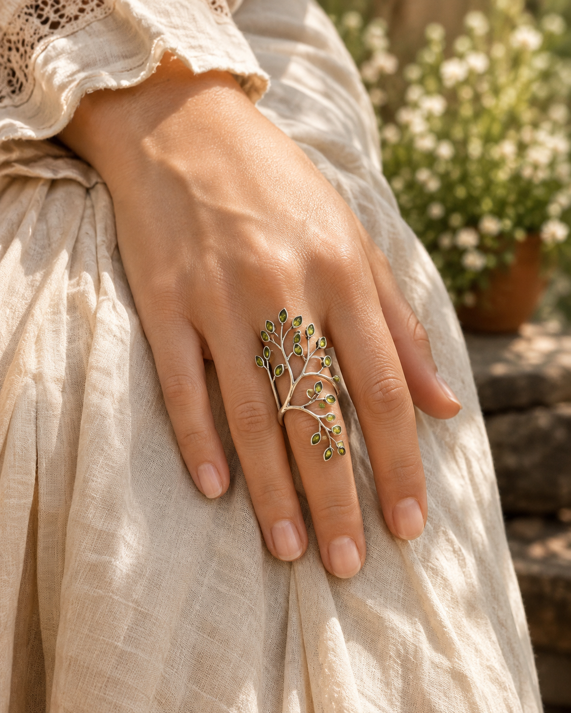 Life Tree Series Open Rings