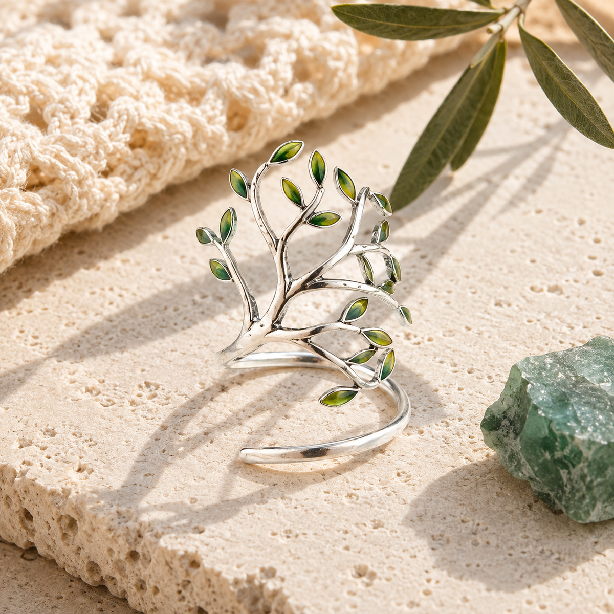 Life Tree Series Open Rings