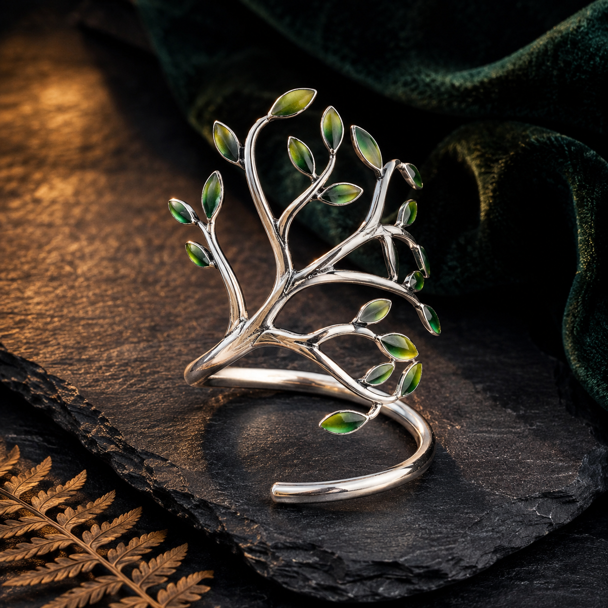 Life Tree Series Open Rings