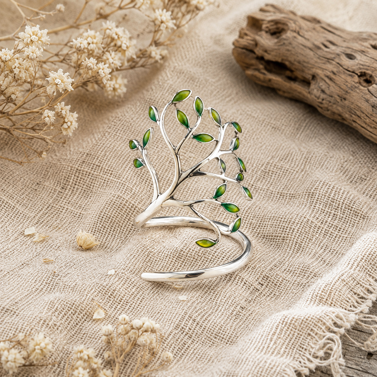 Life Tree Series Open Rings