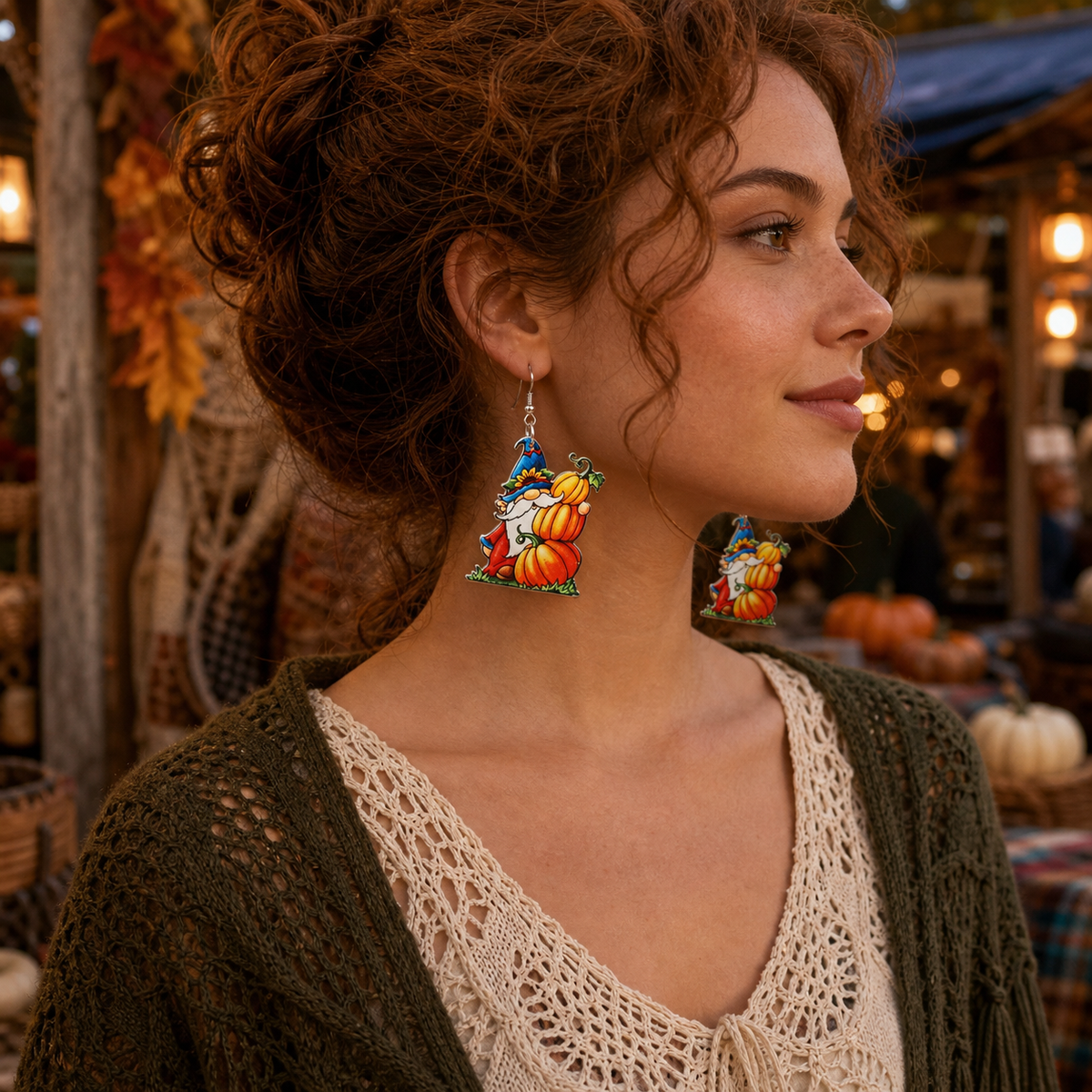 The White-bearded Old Man's DIY Earrings