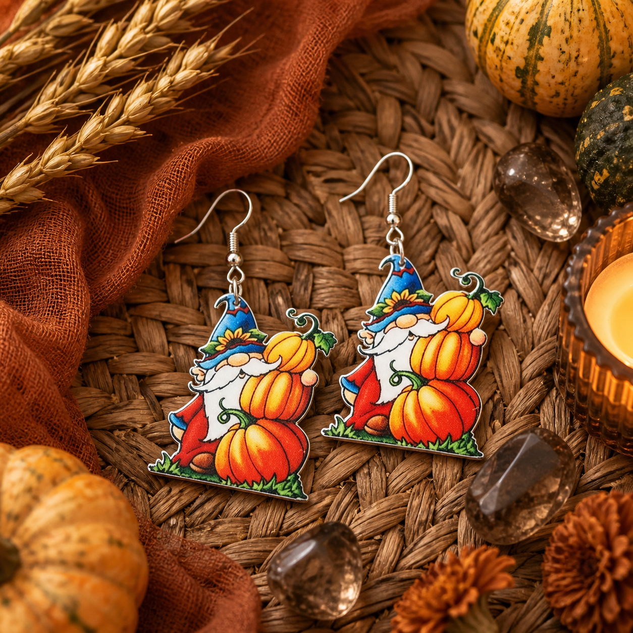 The White-bearded Old Man's DIY Earrings