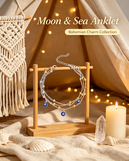 DIY Beach Vacation Anklets
