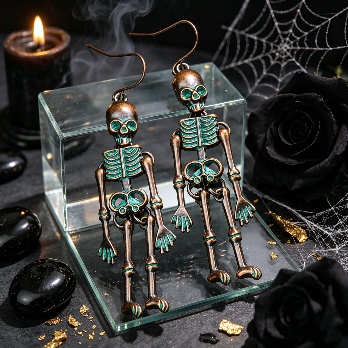 Halloween Punk-style Skull Earrings