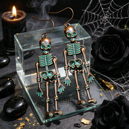 Halloween Punk-style Skull Earrings