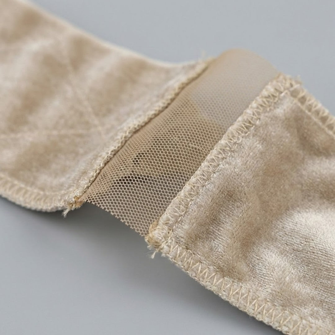 Chiesma Non-Slip Wig Grip Band — Velvet & Lace, Secure Fit Without Glue