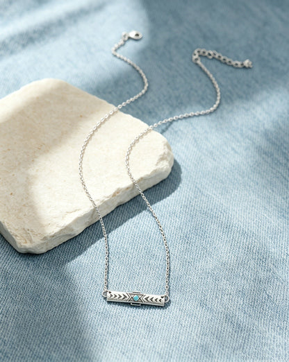 Single Arrow Pendant Necklace