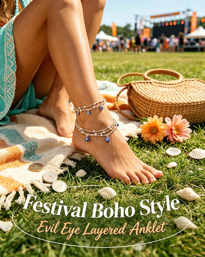 DIY Beach Vacation Anklets