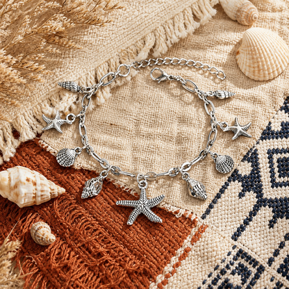 Classic Starfish Pendant Anklet