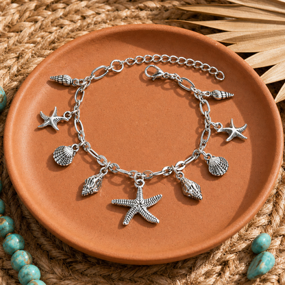 Classic Starfish Pendant Anklet