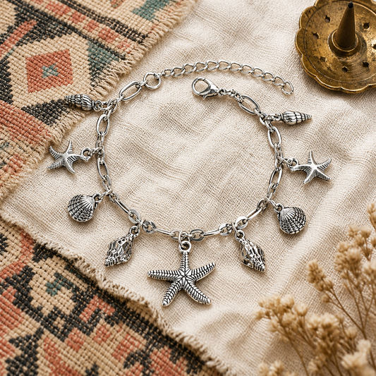 Classic Starfish Pendant Anklet