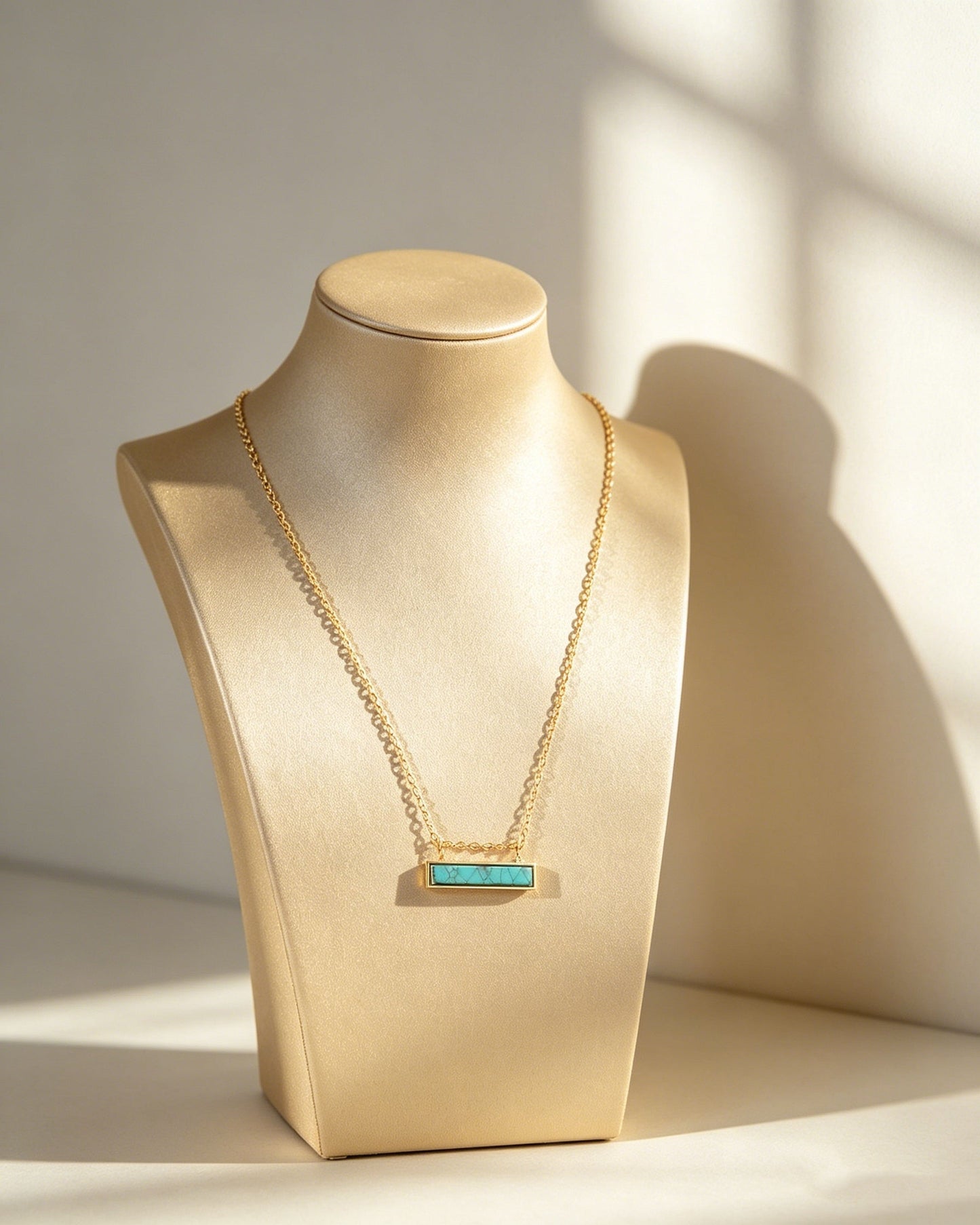 One-Piece Turquoise Necklace
