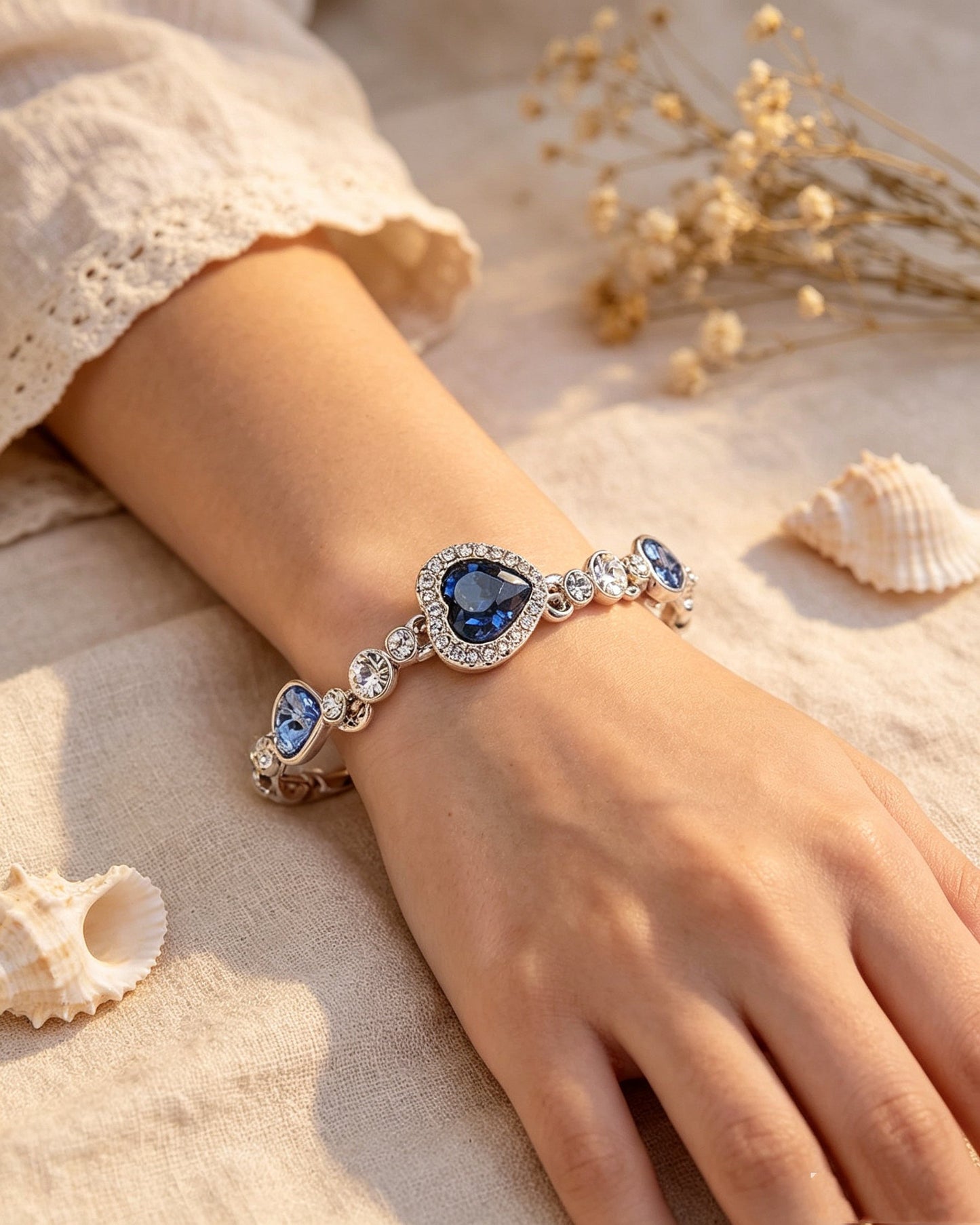 Creative Constellation Ocean Heart Bracelet